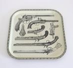Gun Tray Piero Fornasetti - Vintage dienblad Italy, Ophalen of Verzenden, Gebruikt, Metaal