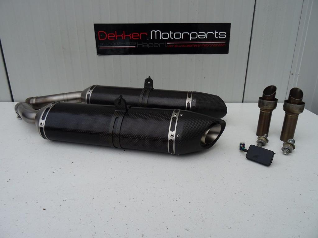 Akrapovic Hexanogal Carbon Dempers Yamaha YZF R1 2007-2008, Motoren, Onderdelen | Yamaha, Ophalen of Verzenden