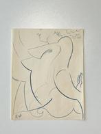 Victor Servranckx, erotische compositie,  1947, Envoi