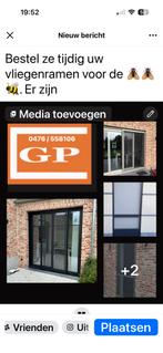 Vliegenramen voor alke soorten ramen, Doe-het-zelf en Bouw, Glas en Ramen, Ophalen