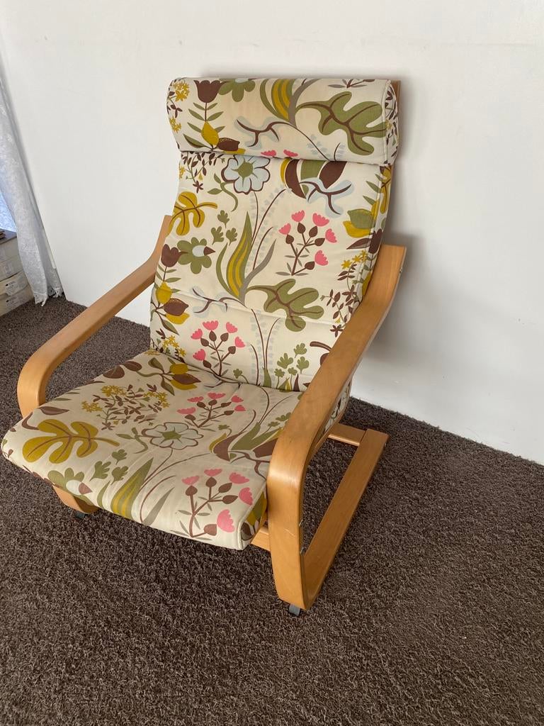 Ikea poang relax zetel, Ophalen, Gebruikt