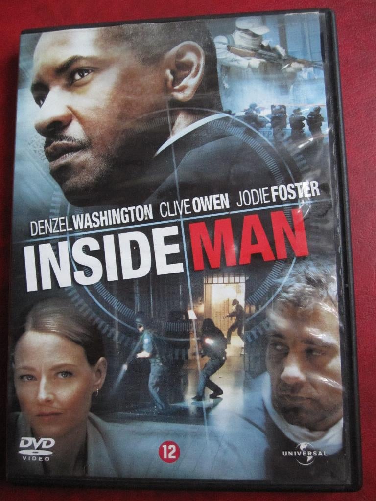 Inside Man (2006), CD & DVD, DVD | Action, À partir de 12 ans, Enlèvement ou Envoi, Comme neuf, Thriller d'action