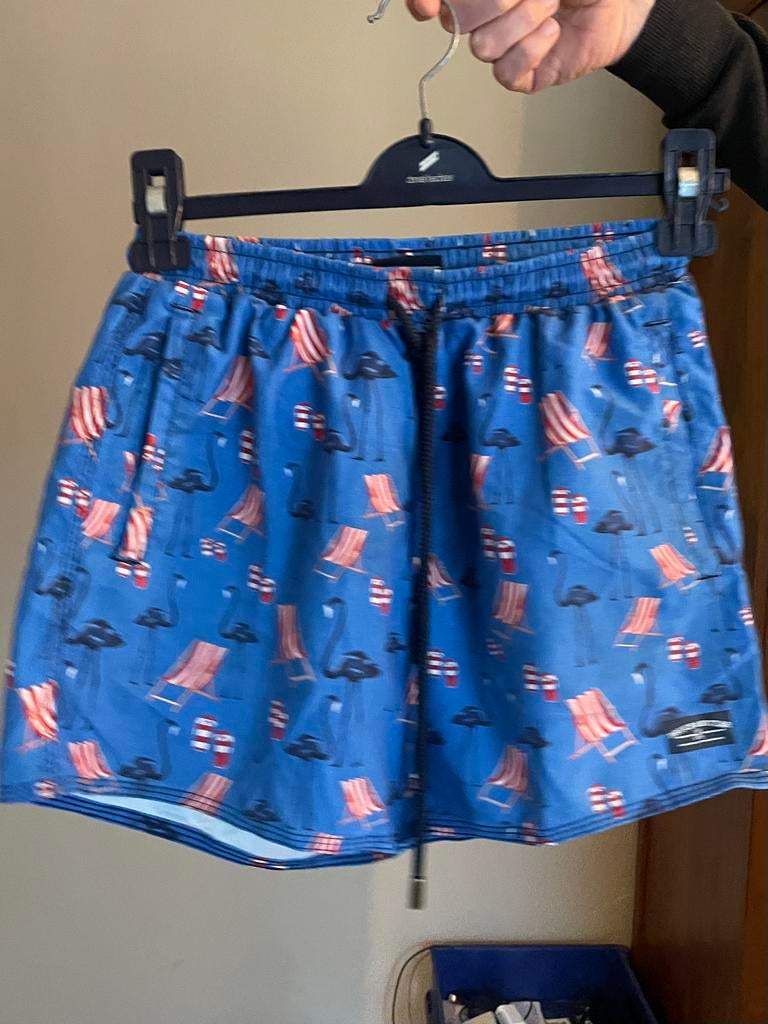 Short de bain pour homme - XS - Bruce & Butler, Enlèvement ou Envoi, Bruce & Butler, Short de bain, Bleu