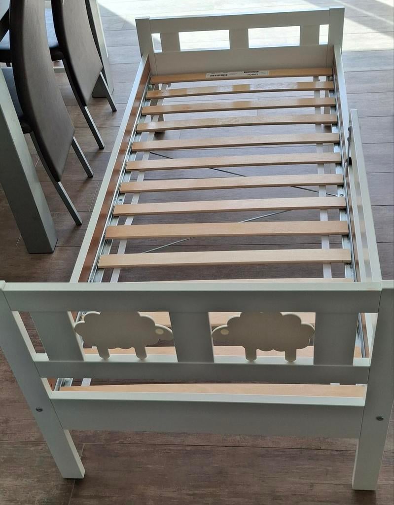 Peuterbed ikea schaap, Kinderen en Baby's, Ophalen, Lattenbodem