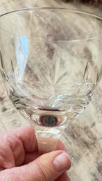 Verres à vin en cristal gravé, Antiquités & Art, Enlèvement