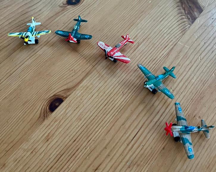 Vintage Micro Machines set legervliegtuigen van Galoob, Collections, Jouets, Utilisé, Enlèvement ou Envoi