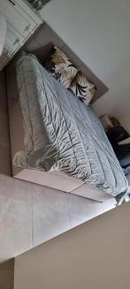 Opbergboxspring Boston Limited Edition Creme 180x200, Huis en Inrichting, Slaapkamer | Bedden, Ophalen