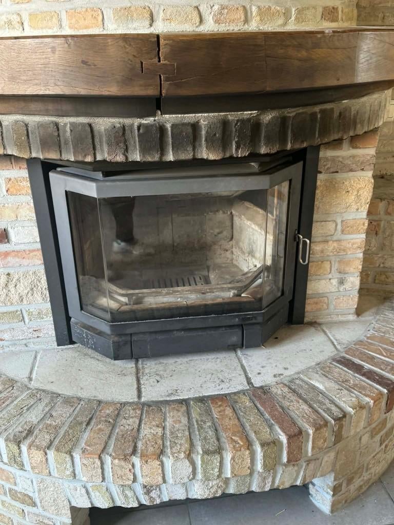 Insert  a bois, Maison & Meubles, Poêles, Enlèvement, Utilisé, Bois