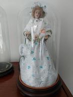 Ronde stolp met dame., Ophalen