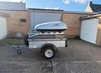 Gesloten aanhangwagen, Autos : Divers, Remorques, Enlèvement, Comme neuf