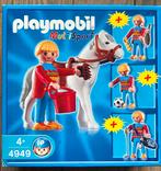 Playmobil 4949 multisport paard golf tennis voetbal, Kinderen en Baby's, Speelgoed | Playmobil, Ophalen of Verzenden, Nieuw, Complete set
