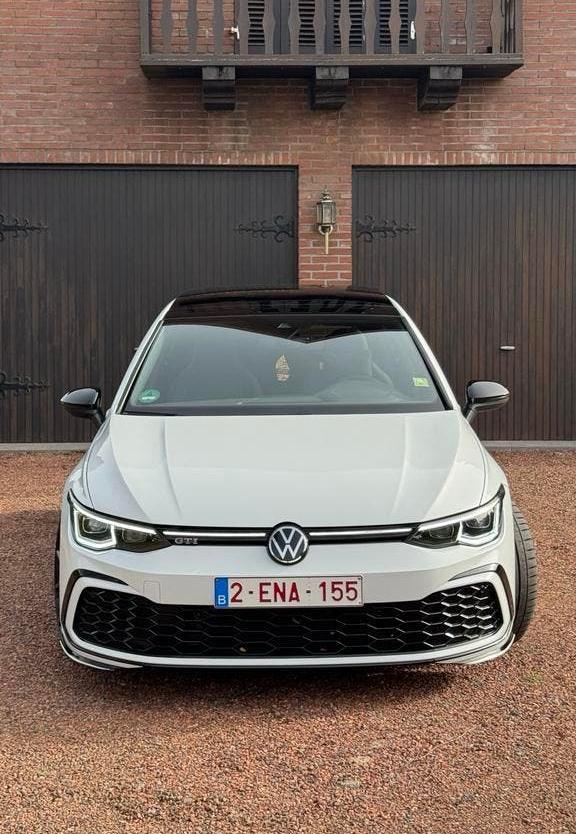 Golf 8 GTI 2.0 White / Black Edition, Autos, Volkswagen, Particulier, Golf, Caméra 360°, Caméra de recul, Phares directionnels