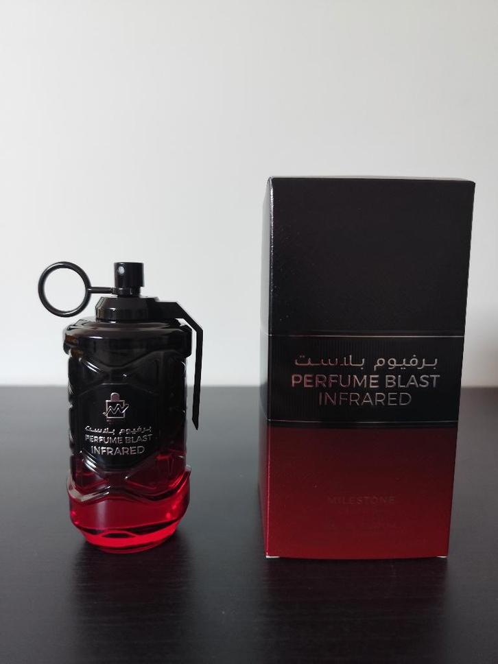 Milestone Blast Infrared EDP 100ml (dupe Spicebomb Infrared), Handtassen en Accessoires, Uiterlijk | Parfum, Nieuw, Ophalen of Verzenden