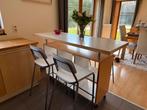 HABITAT hoge bartafel met 4 stoelen, Ophalen, Gebruikt, Design, Vier personen