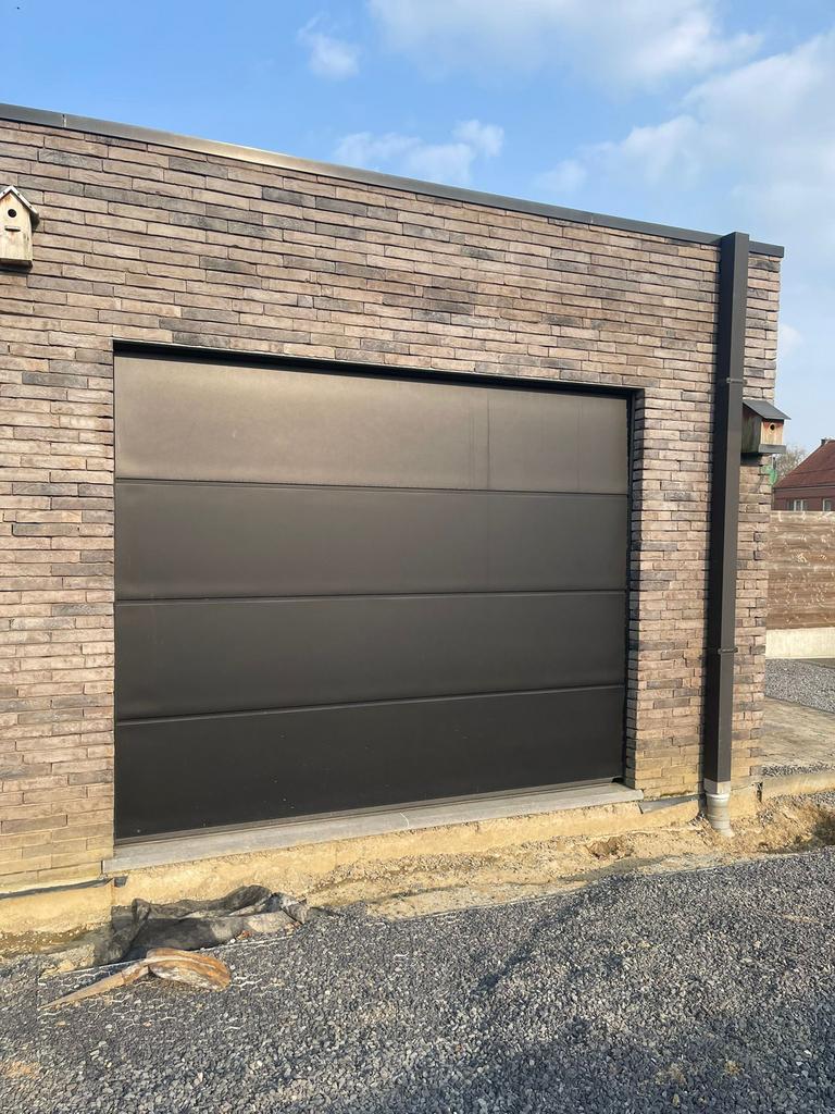 Elektrische garagepoort met afstandsbediening, Comme neuf, Enlèvement, Autres types, 120 cm ou plus