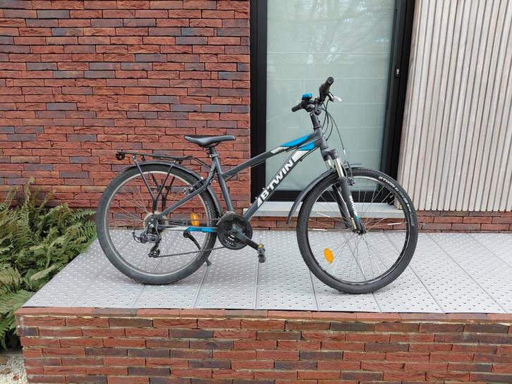 B-TWIN 26" mountainbike rockrider 340, Fietsen en Brommers, Fietsen | Crossfietsen en BMX, Gebruikt, 24 inch of meer, Aluminium