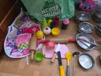 Accessoires voor speelgoedkeuken. Potten en pannen, Ophalen