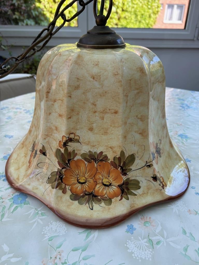 lampe suspendue rustique, Maison & Meubles, Classique/rustique/provençal, Comme neuf, Enlèvement, Autres matériaux