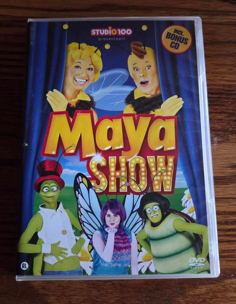 Maya Show  - DVD inclusief bonus CD, Alle leeftijden, Ophalen of Verzenden, Zo goed als nieuw
