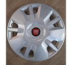 Wieldoppen Fiat Ducato Rood 15 inch Zwart Logo (set van 4