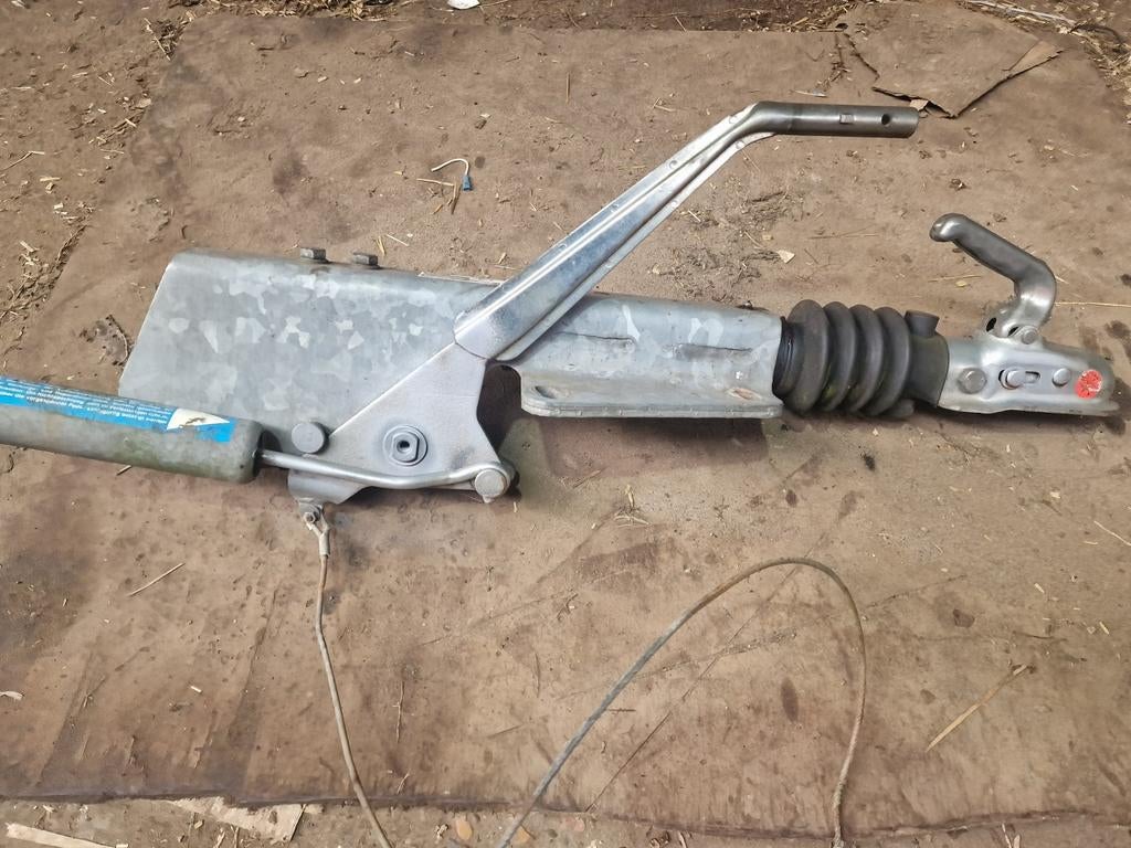 Aanhangwagen dubbelasser oplooprem  2000 kg, Auto diversen, Ophalen, Gebruikt