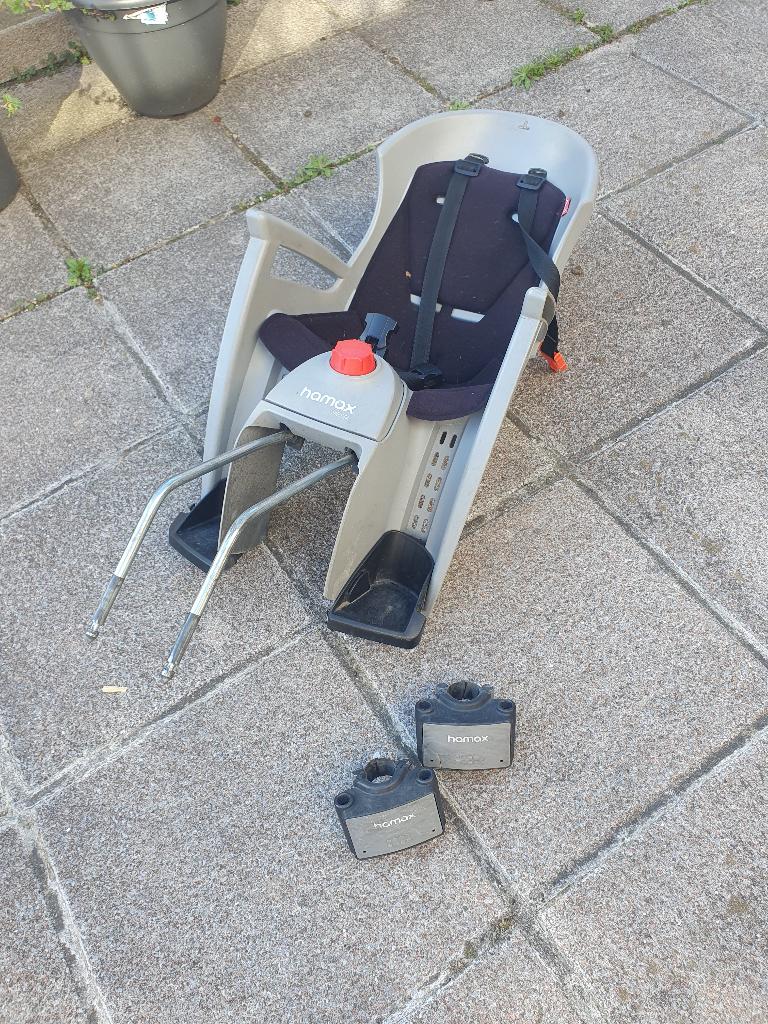 Siege Enfant pour Vélo Hamax Siesta (deux fixations), Enlèvement, Utilisé, Siège arrière