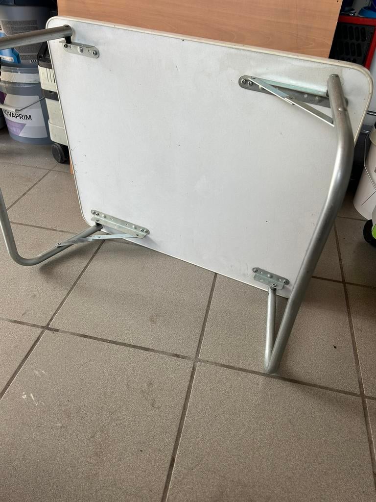 Plooitafel, Caravanes & Camping, Meubles de camping, Enlèvement, Utilisé, Table de camping
