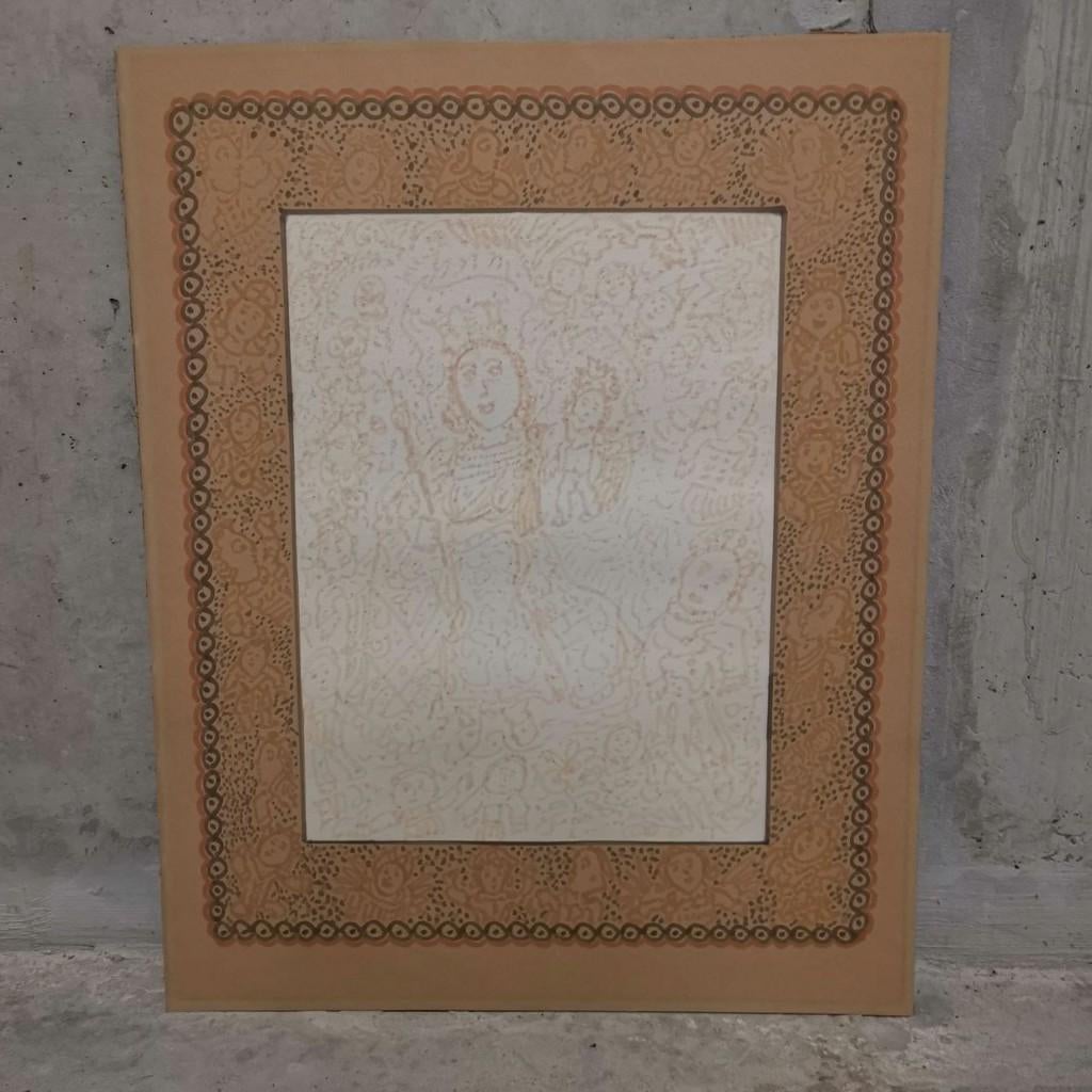 Vénération de Marie (Vers 1970) - Ernest Van den Driessche, Enlèvement