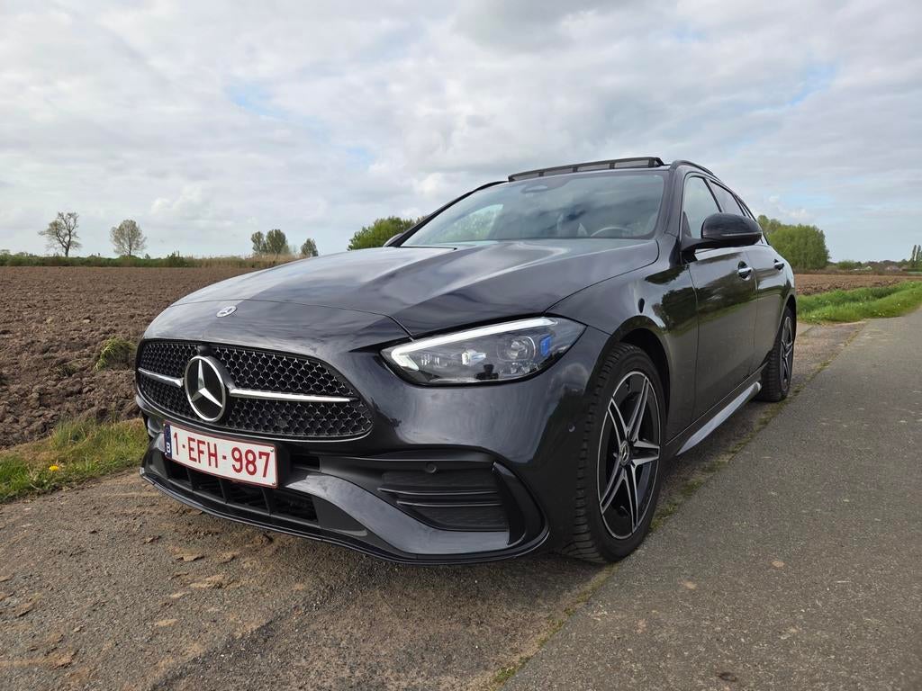 MERCEDES C300e AMG-Line, Auto's, Automaat, Leder, Break, 5 deurs