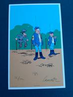 Tuniques Bleues : Ex-libris sérigraphié