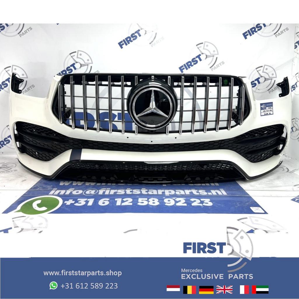 W167 V167 C167 GLE 43 AMG BUMPER WIT COMPLEET GT VOORBUMPER, Gebruikt, -, Voor, Ophalen of Verzenden