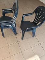 Tuinstoelen, Tuin en Terras, Ophalen, Zo goed als nieuw, Kunststof, Stapelbaar