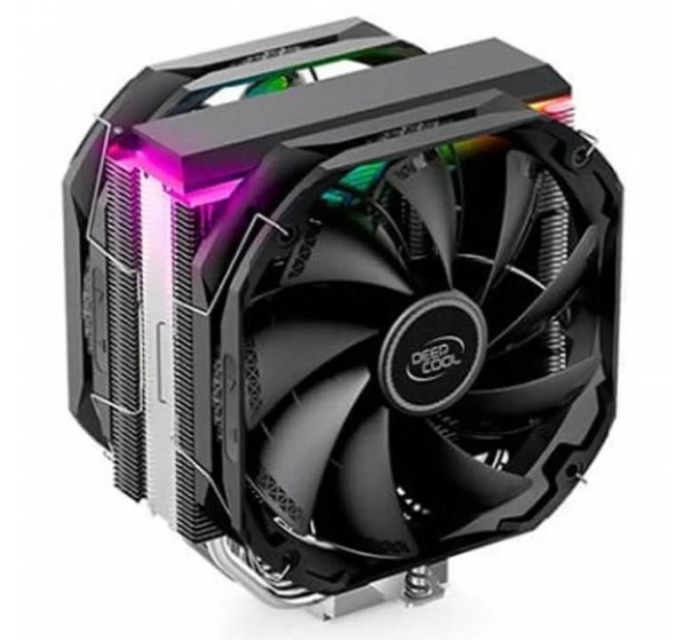 DeepCool AS500 PLUS RGB CPU-koeler, Computers en Software, Computerkoelers, Ophalen, Gebruikt, Luchtkoeling