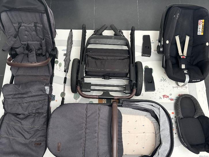 Qute Buggy + Maxi cosi + alle accessoires (baby tot 3 jaar), Kinderen en Baby's, Kinderwagens en Combinaties, Gebruikt, Kinderwagen