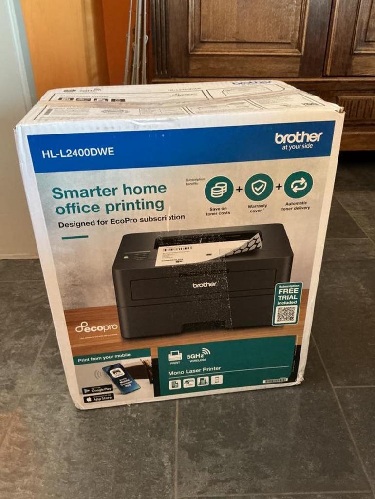 NIEUWE Brother HL-L2400DWE printer, Computers en Software, Printers, Nieuw, Ophalen