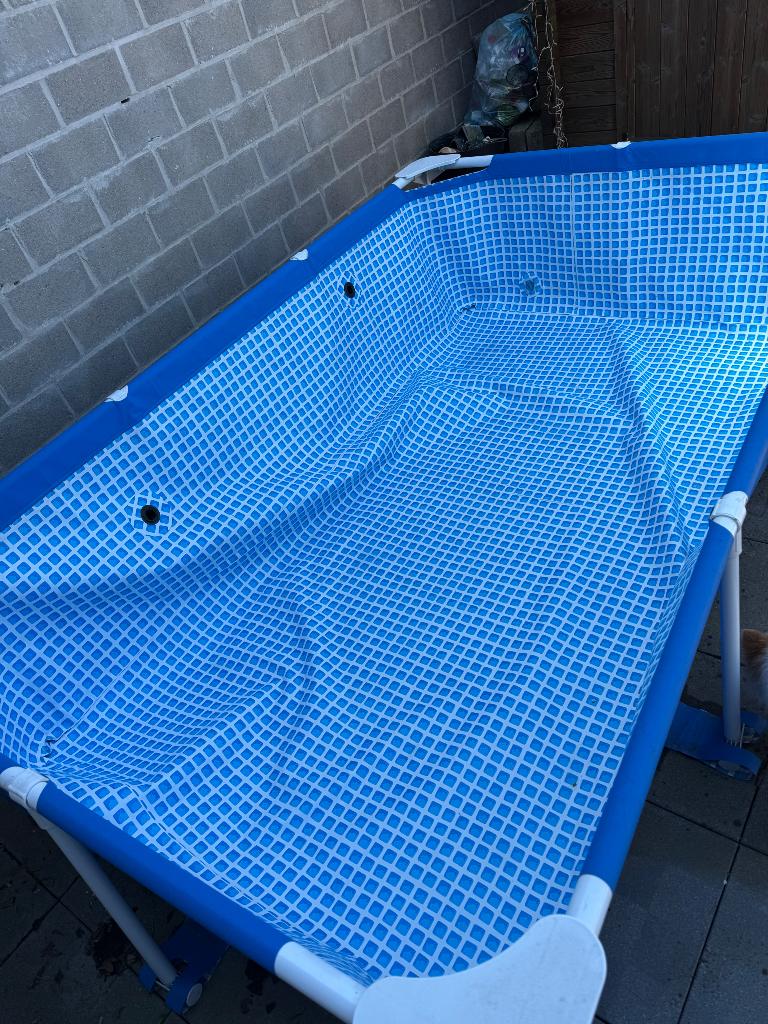 Zo goed als nieuw zwembad, Tuin en Terras, Zwembaden, Ophalen, Minder dan 80 cm, Opzetzwembad, 200 tot 400 cm