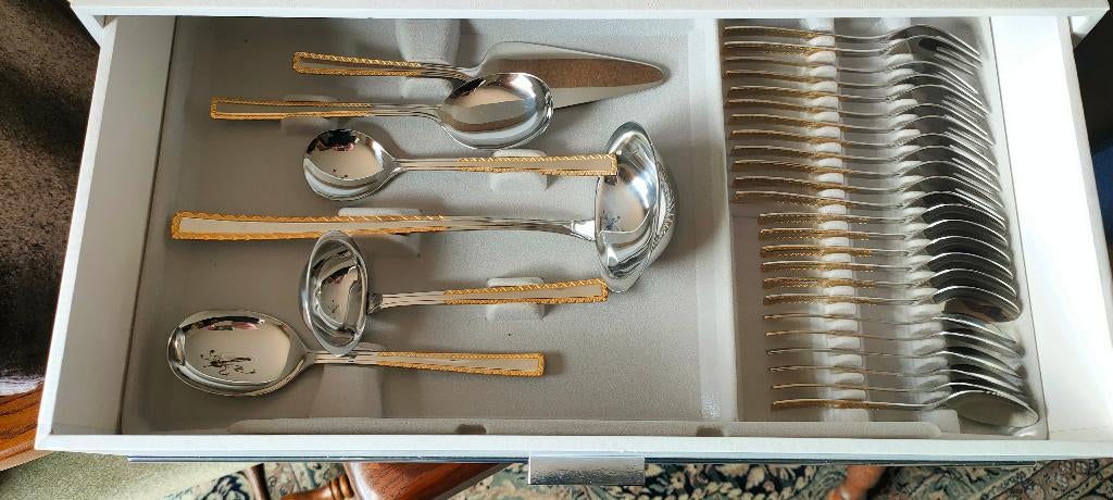 Bestek 12-delig, Enlèvement, Comme neuf, Inox ou Chrome, Ensemble de couverts