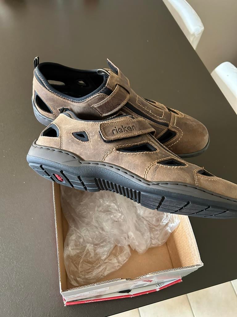 Heren sandalen Rieker., Bruin, Nieuw, Ophalen, Sandalen