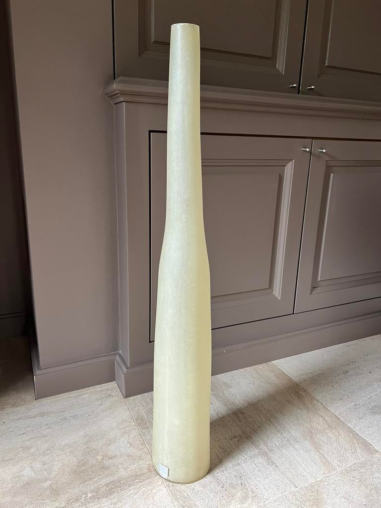 Mooie hoge vaas van 88 cm Heel decoratief, Ophalen, Zo goed als nieuw, 75 cm of meer