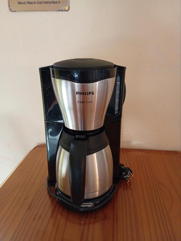 Philips café Gaia filterkoffiezet, Electroménager, Cafetières, Enlèvement