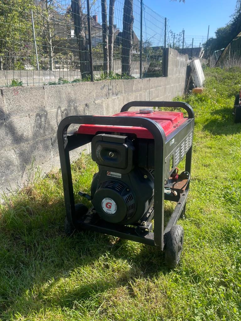 Générateur diesel, Bricolage & Construction, Générateurs, Enlèvement ou Envoi, Comme neuf