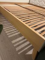 bedkader, Maison & Meubles, Chambre à coucher | Lits, Brun, Enlèvement, Utilisé, 200 cm