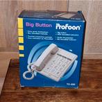 NIEUWE Telefoon met extra grote toetsen Profoon TX-550, Telecommunicatie, Telefooncentrales, Ophalen of Verzenden, Nieuw, Analoge centrale