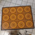 Prachtig vierdelig origineel vintage set bijzettafeltjes,, Huis en Inrichting, Ophalen, Zo goed als nieuw