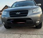 Hyundai Santa Fe, airco, 4x4, trekhaak, Auto's, 4 deurs, Santa Fe, Zwart, Leder