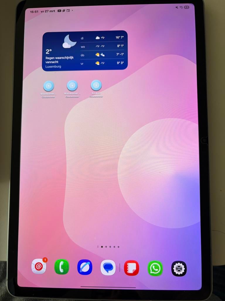 Samsung Galaxy tab S11 128 GB wifi, 128 GB, Ophalen, Zo goed als nieuw