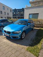 BMW 118i, Auto's, BMW, 1 Reeks, Blauw, Leder, 5 deurs