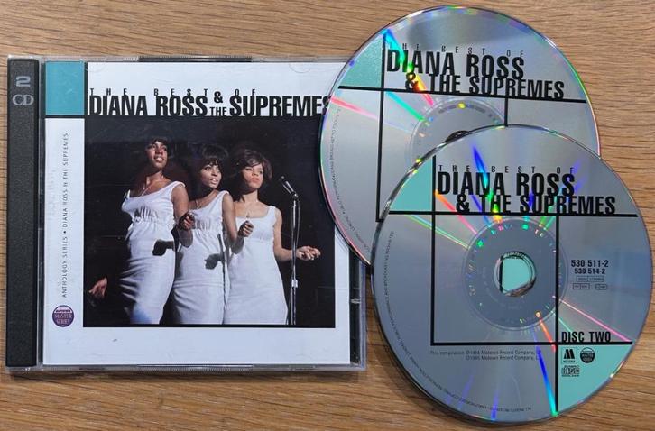 DIANA ROSS & SUPREMES - The best of ( 2CD; 52 tracks ), Cd's en Dvd's, Cd's | R&B en Soul, Zo goed als nieuw, Soul of Nu Soul