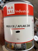 Industriële primer/aflak in 1, ral 9010, zuiver wit 1liter, Ophalen of Verzenden, Nieuw