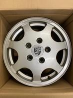 Set 16" Porsche d90 velgen met Bridgestone Potenza banden, Band(en), 16 inch, Gebruikt, Personenwagen